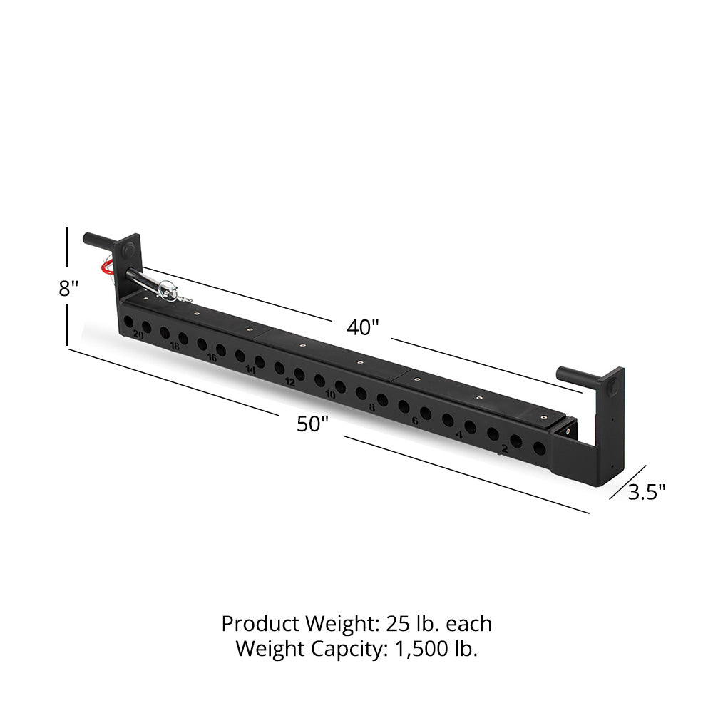 TITAN Series Flip Down Safety Bars | 42" - view 10