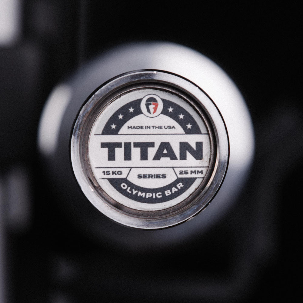TITAN Series Women's Olympic Barbell | Red - view 22