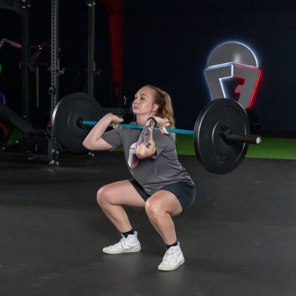 TITAN Series Women's Olympic Barbell | Teal - view 38