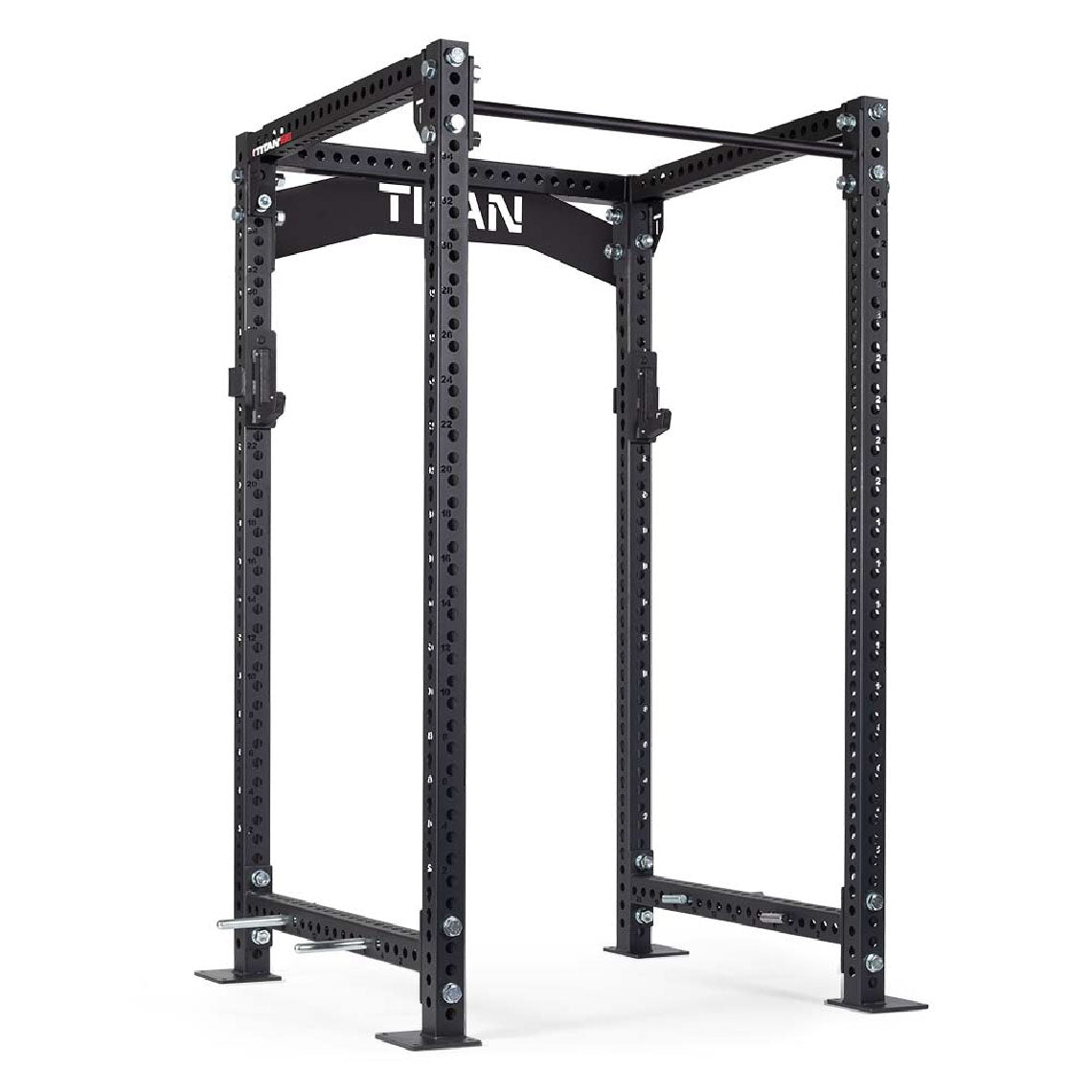 TITAN Series Power Rack | Black / Crossmember Nameplate / No J-Hooks - view 103