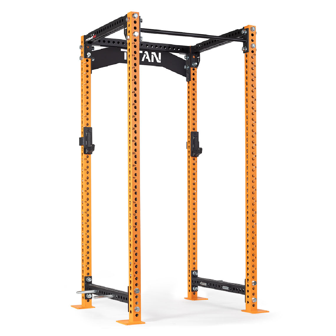 TITAN Series Power Rack | Orange / Crossmember Nameplate / No J-Hooks - view 115