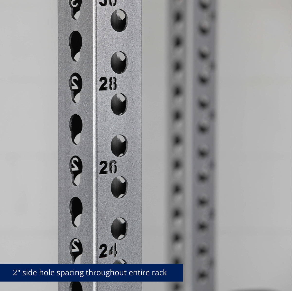 SCRATCH AND DENT - TITAN Series 100" Uprights - Silver - FINAL SALE - view 2