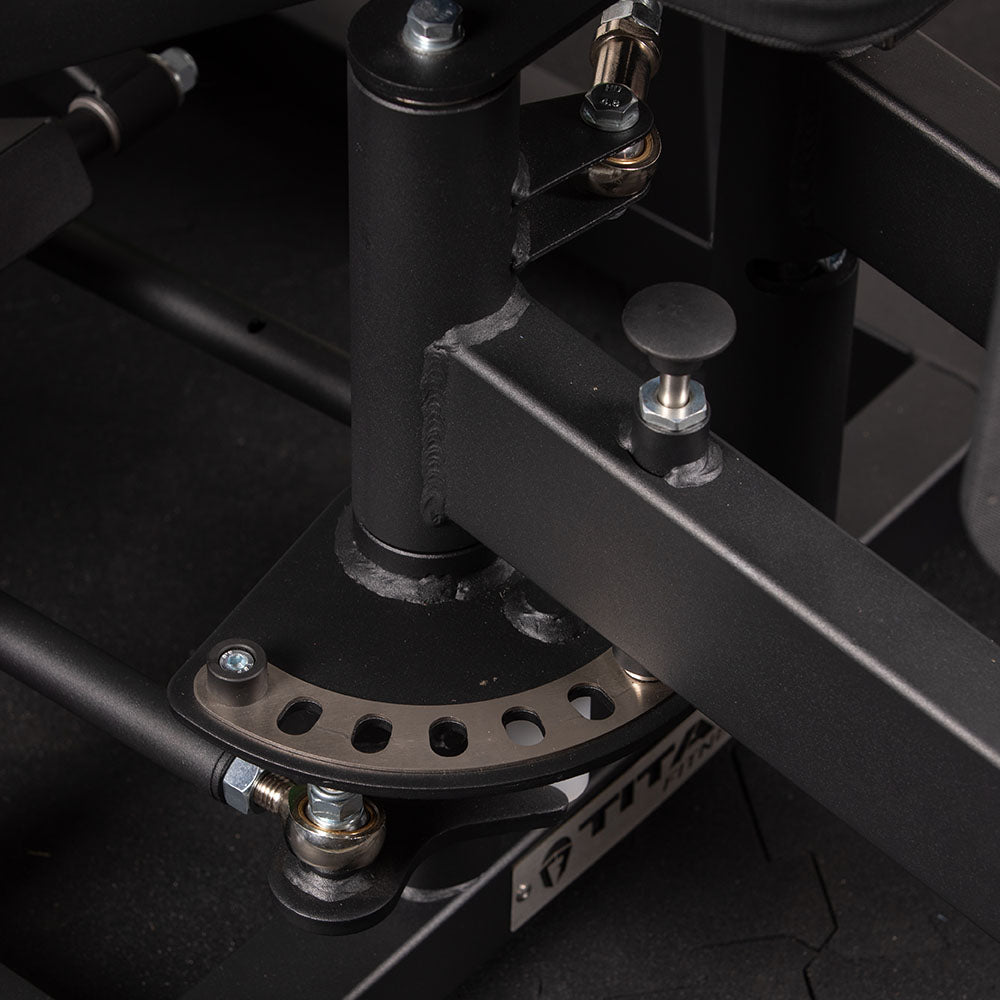 Plate-Loaded Hip Abductor And Adductor Exercise Machine