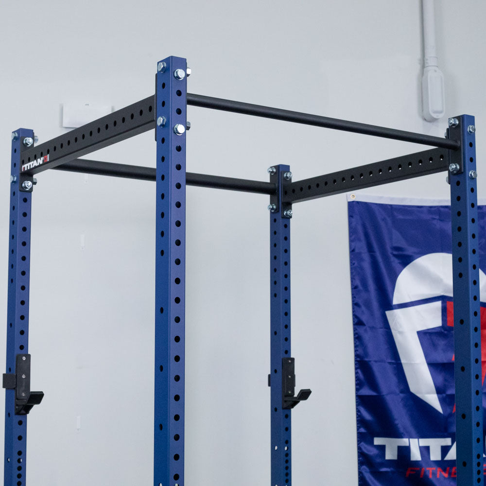 T-3 Series Power Rack | Navy / No Weight Plate Holders