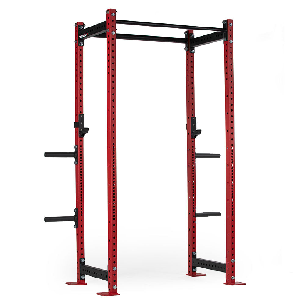 T-3 Series Power Rack | Red / 4 Pack Weight Plate Holders - view 9