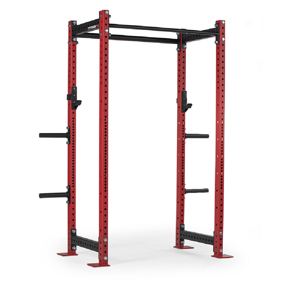 T-3 Series Power Rack | Red / 4 Pack Weight Plate Holders - view 9