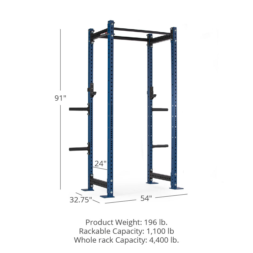 T-3 Series Power Rack | Navy / 4 Pack Weight Plate Holders - view 24