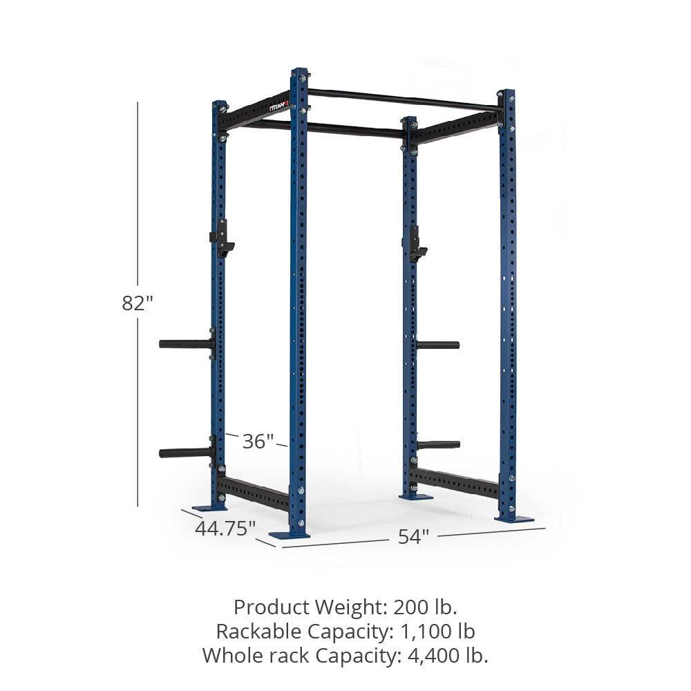 T-3 Series Power Rack | Navy / 4 Pack Weight Plate Holders - view 24