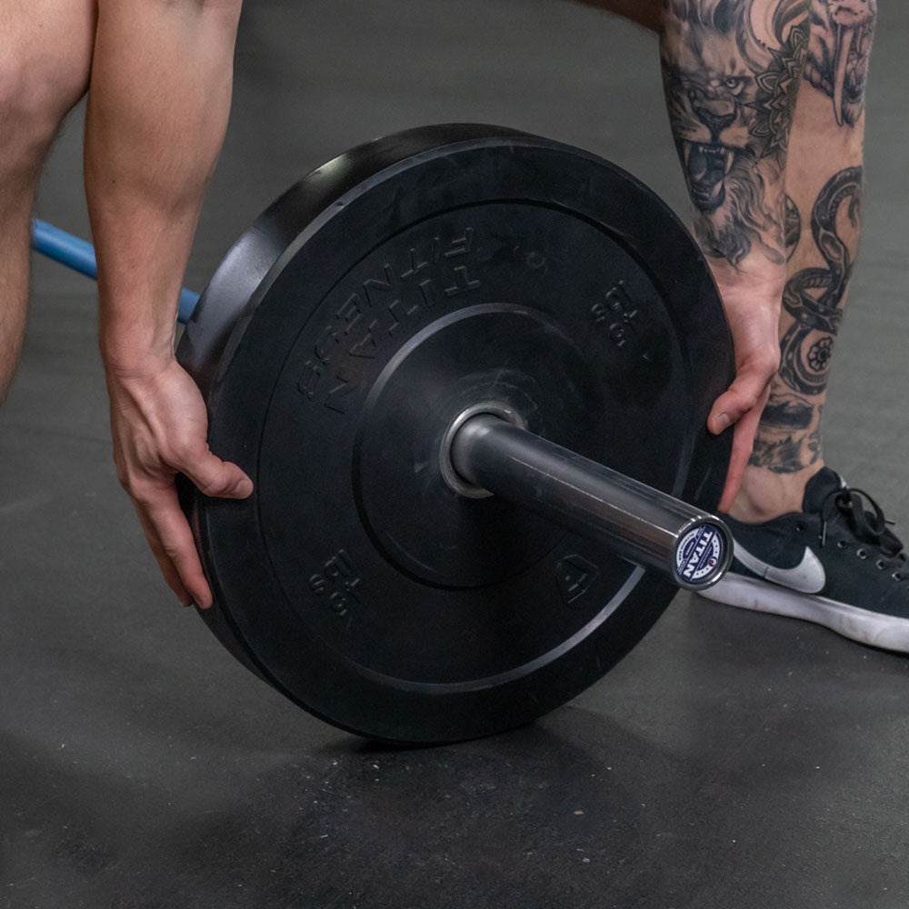 TITAN Series Cerakote Olympic Barbell | Blue - view 18