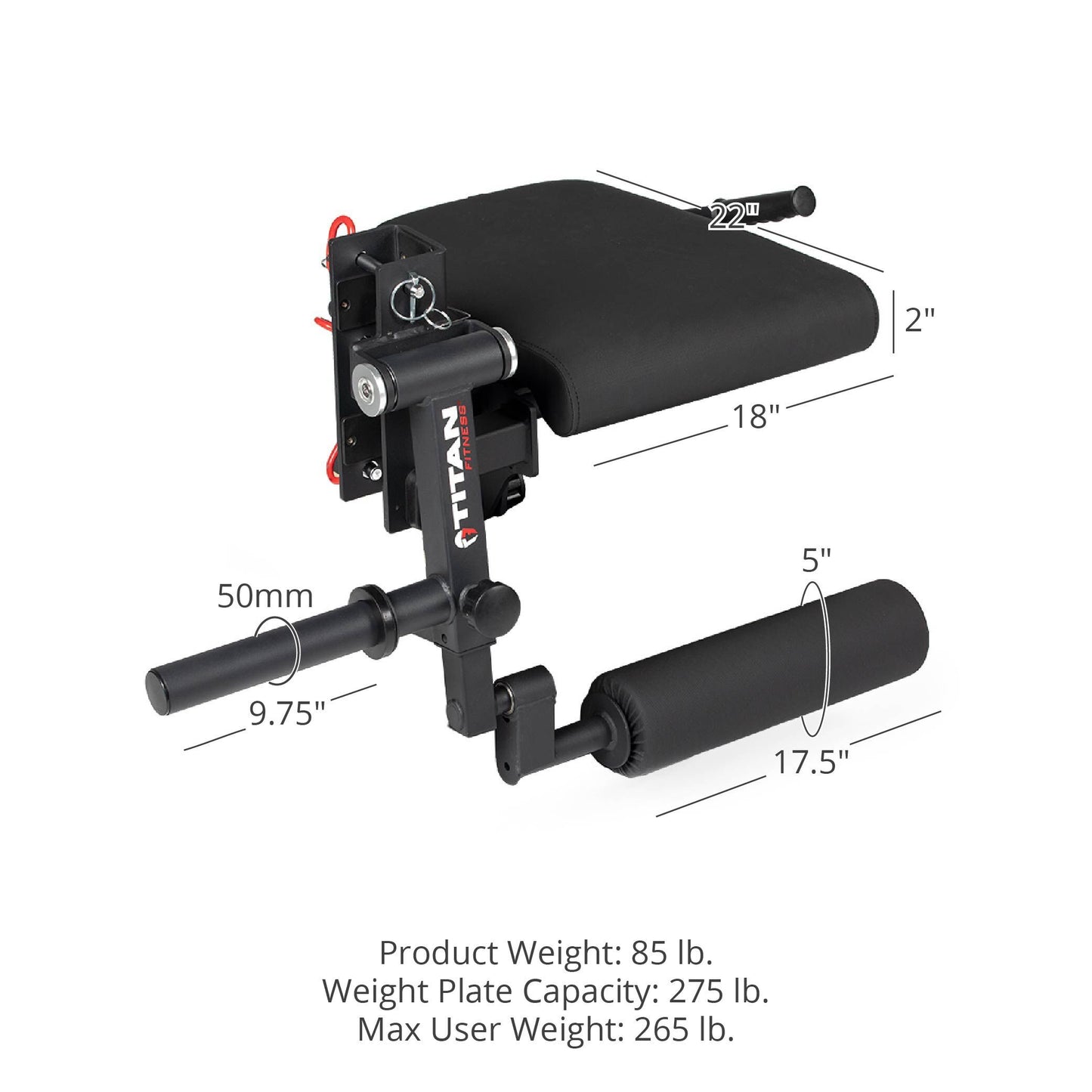 T-3 or X-3 Series Rack Mounted Leg Curl and Extension - view 10