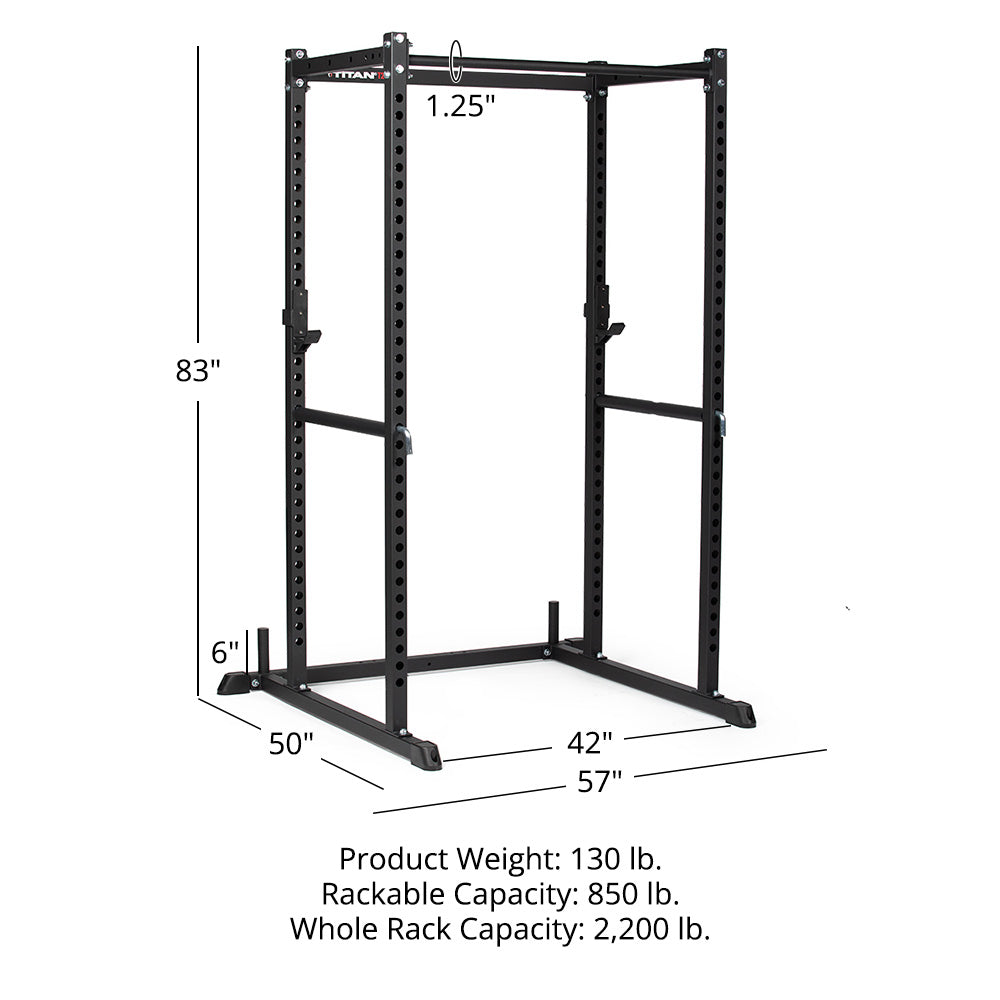 T-2 Series Power Rack | Black / 83in - view 20