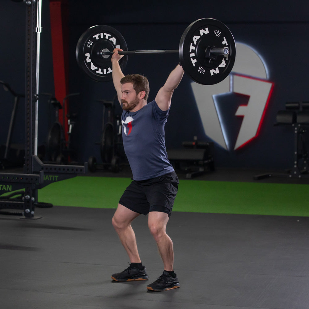 TITAN Series Shorty Olympic Barbell - view 3