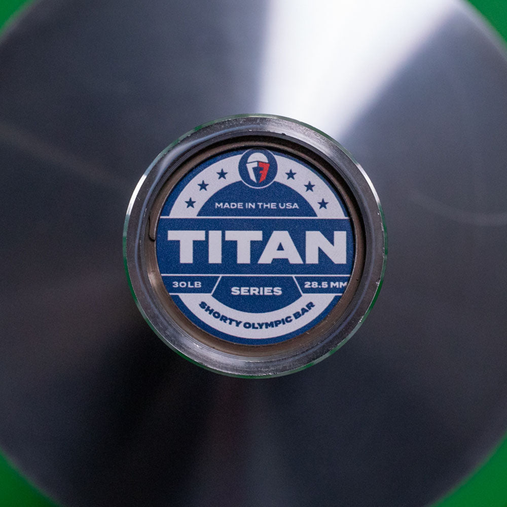 TITAN Series Shorty Olympic Barbell - view 4