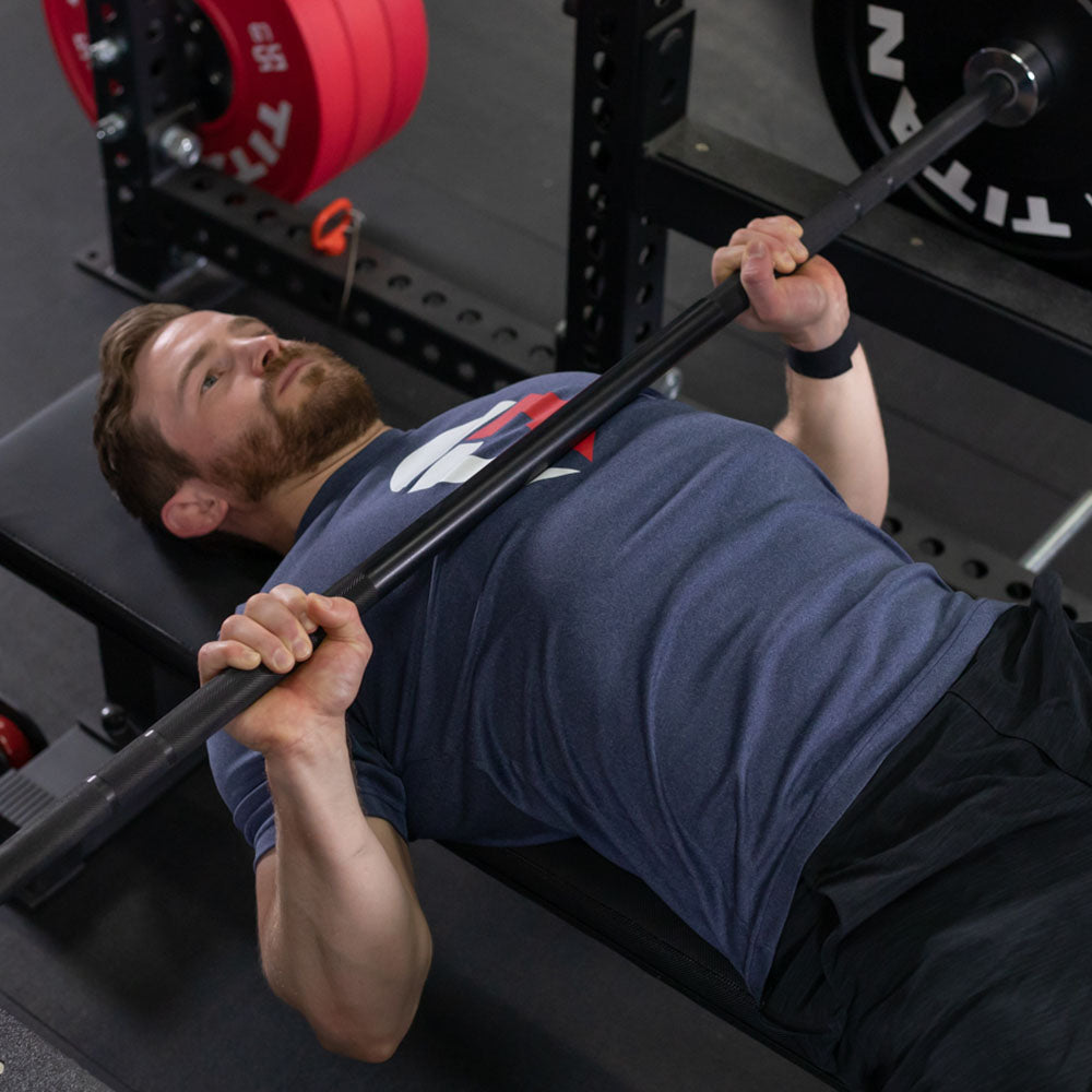 TITAN Series Shorty Olympic Barbell