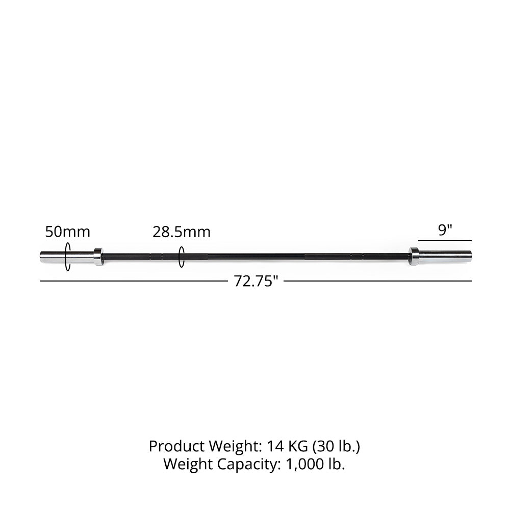TITAN Series Shorty Olympic Barbell