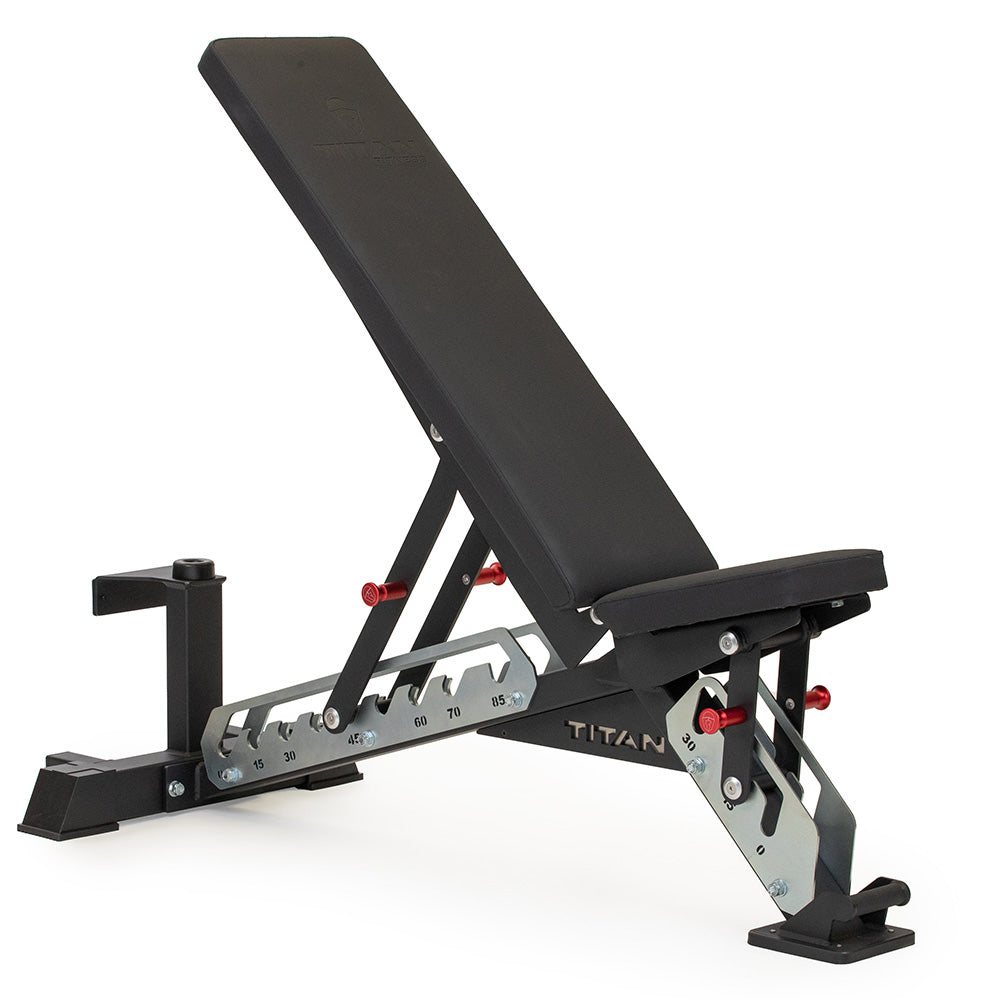 TITAN Series Adjustable Bench | Black