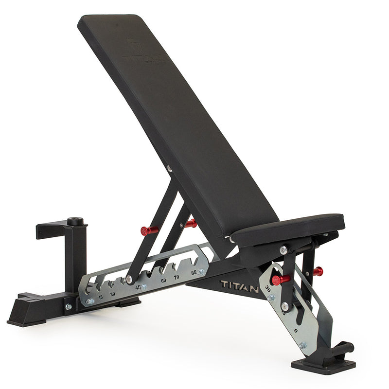 TITAN Series Adjustable Bench | Black