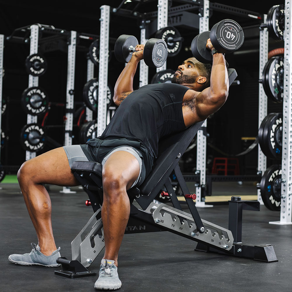 TITAN Series Adjustable Bench | Black