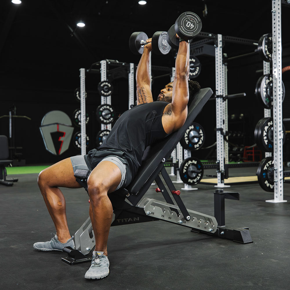 TITAN Series Adjustable Bench | Black - view 3