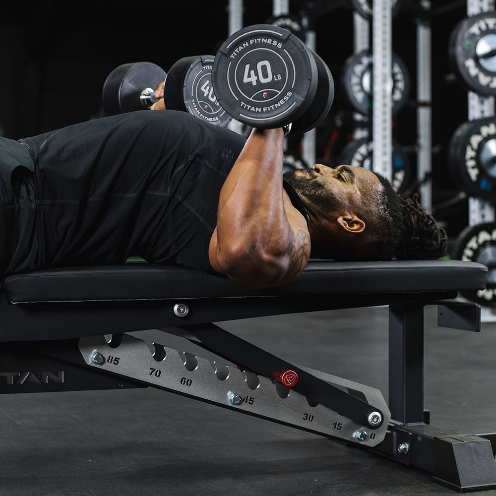 TITAN Series Adjustable Bench | Black