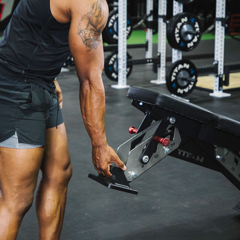 TITAN Series Adjustable Bench | Black - view 10