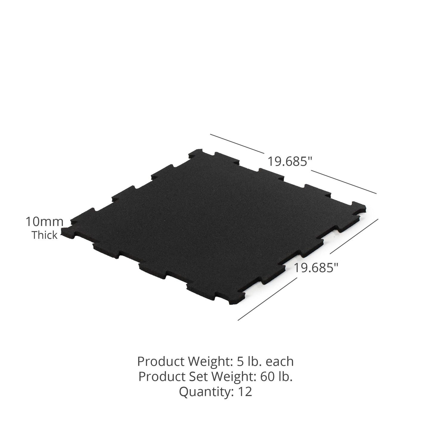 12 PK Interlocking Tile Flooring - view 7
