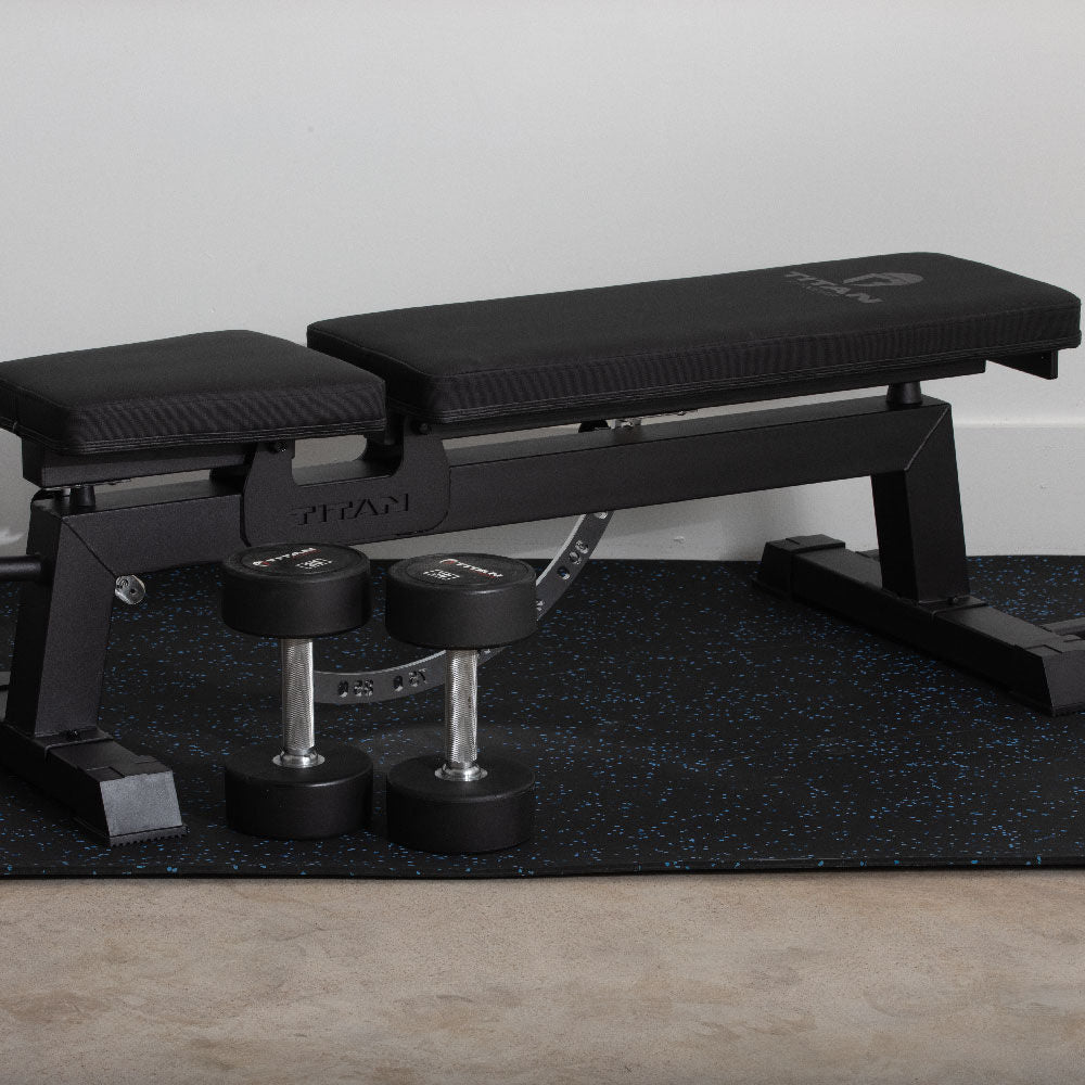 Blue Crumb Rubber Gym Flooring Roll - view 2
