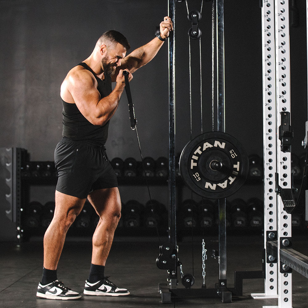 Wall and Rack Mounted Pulley Tower | Short 80.5"