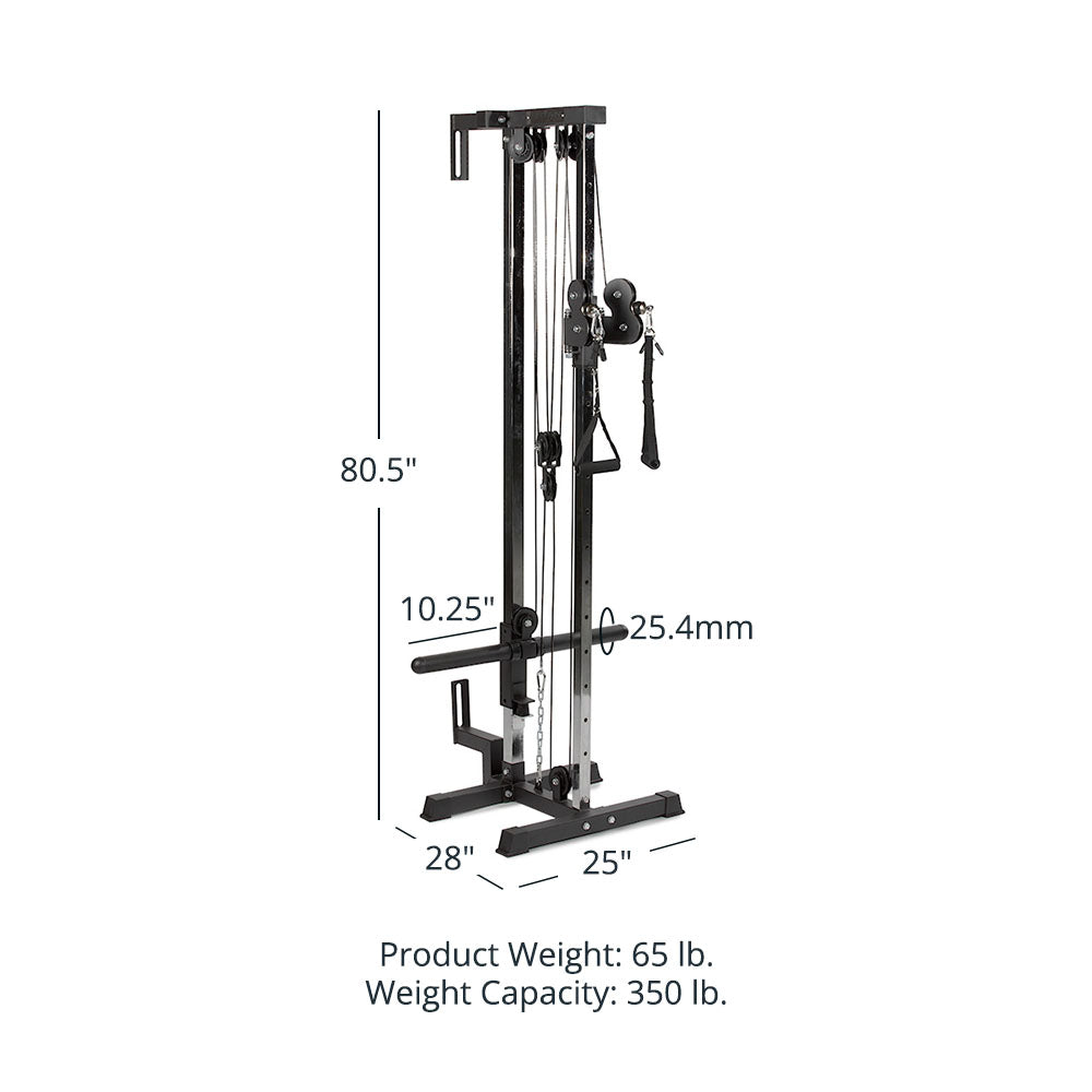 Wall and Rack Mounted Pulley Tower | Short 80.5" - view 12