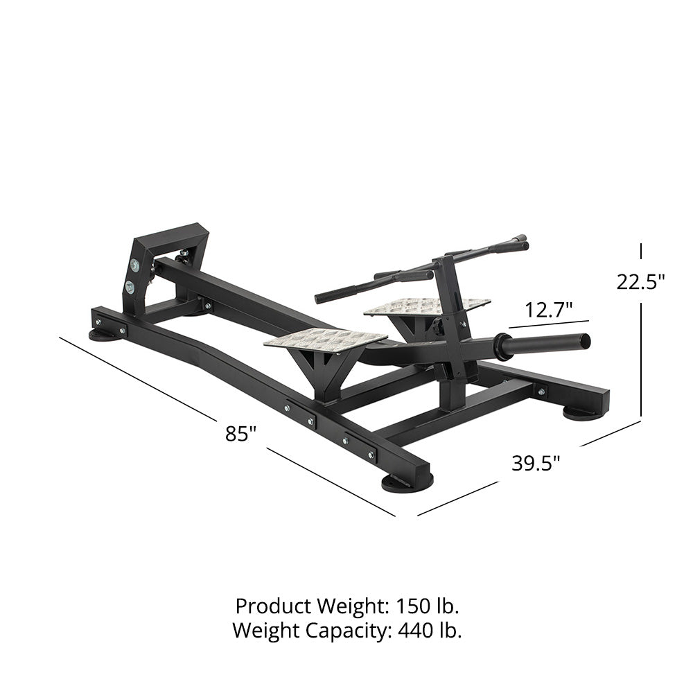 Plate-Loaded Standing T-Bar Row Machine - view 10