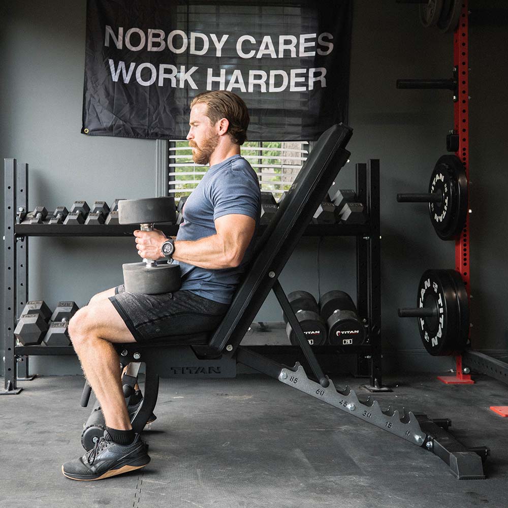 Elite Series Adjustable FID Bench | Black - view 5