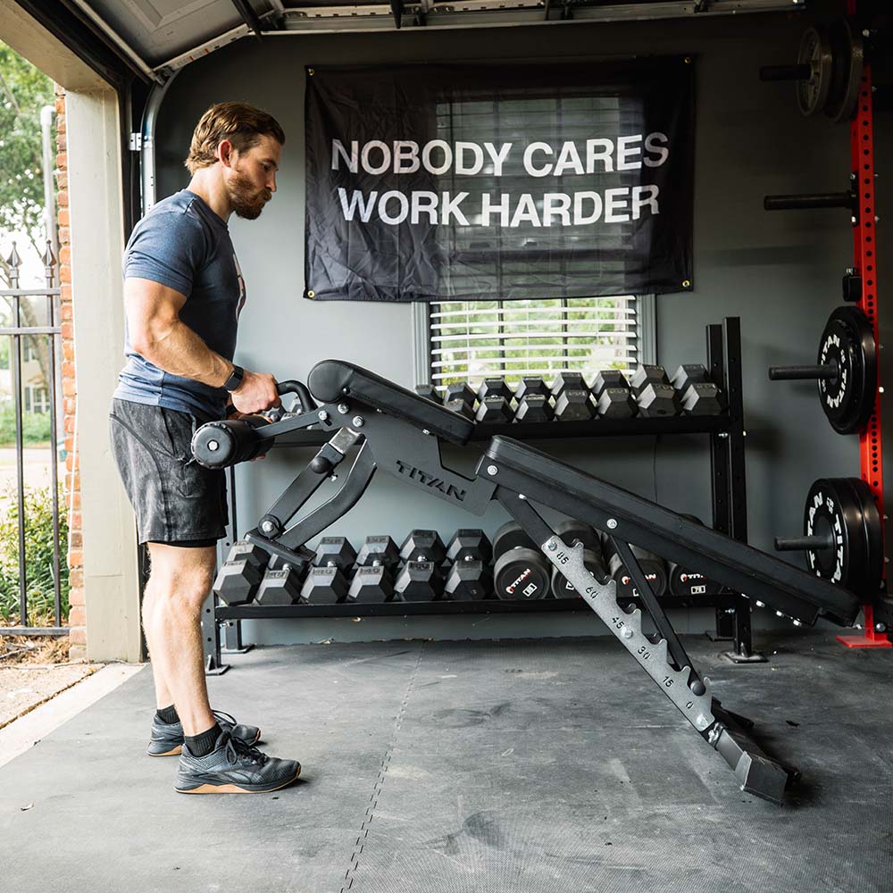 Elite Series Adjustable FID Bench | Black - view 11