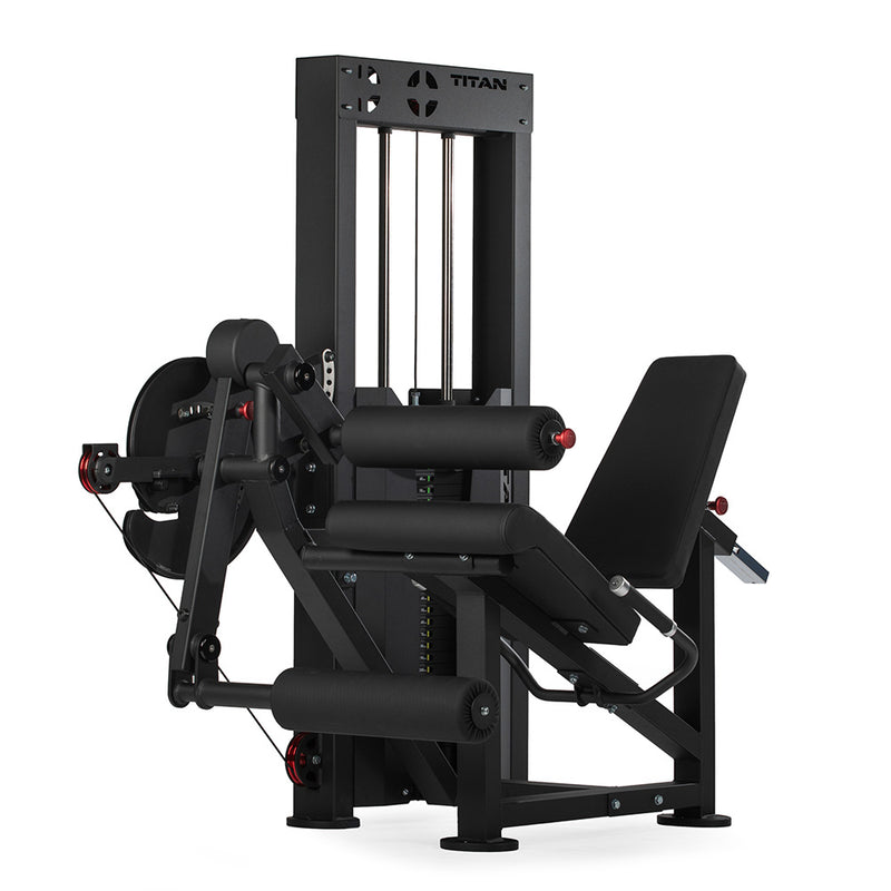 Scratch and Dent, Leg Extension and Curl Machine | 10 - 250 LB Selector
