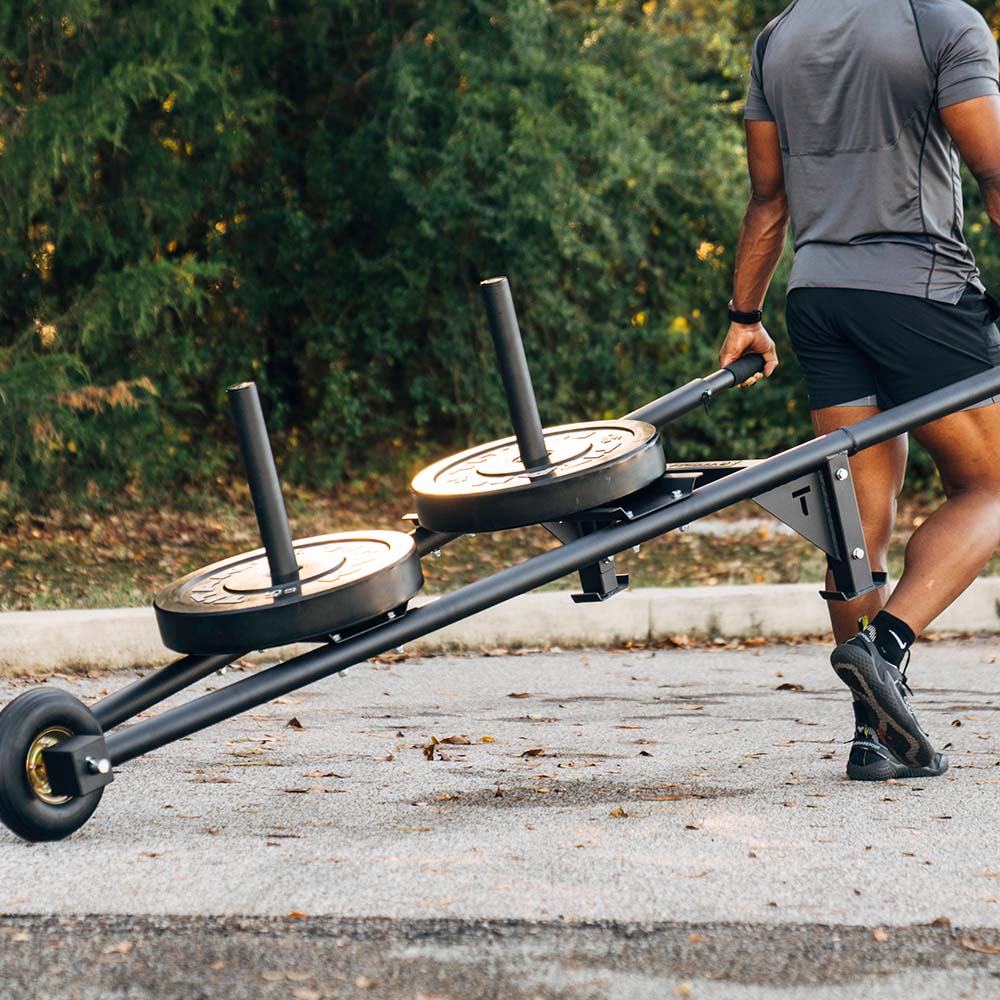 Plate-Loaded Weighted Wheelbarrow - view 3