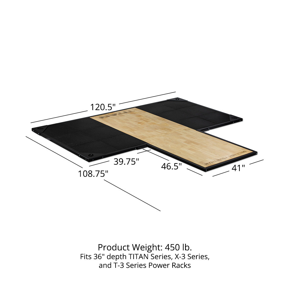 TITAN Series Power Rack Lifting Platform | 36"