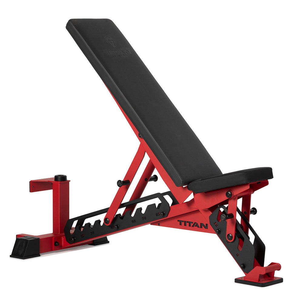 TITAN Series Adjustable Bench | Red - view 38