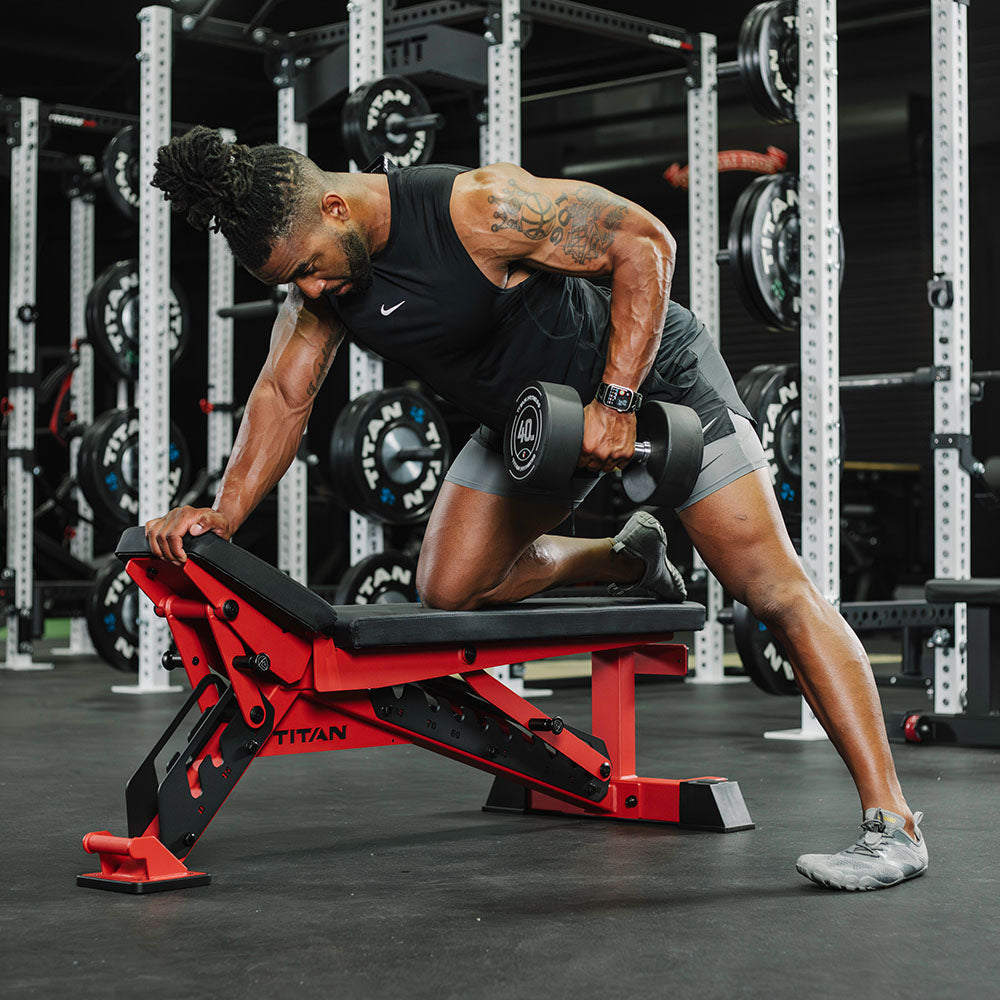 TITAN Series Adjustable Bench | Red - view 43