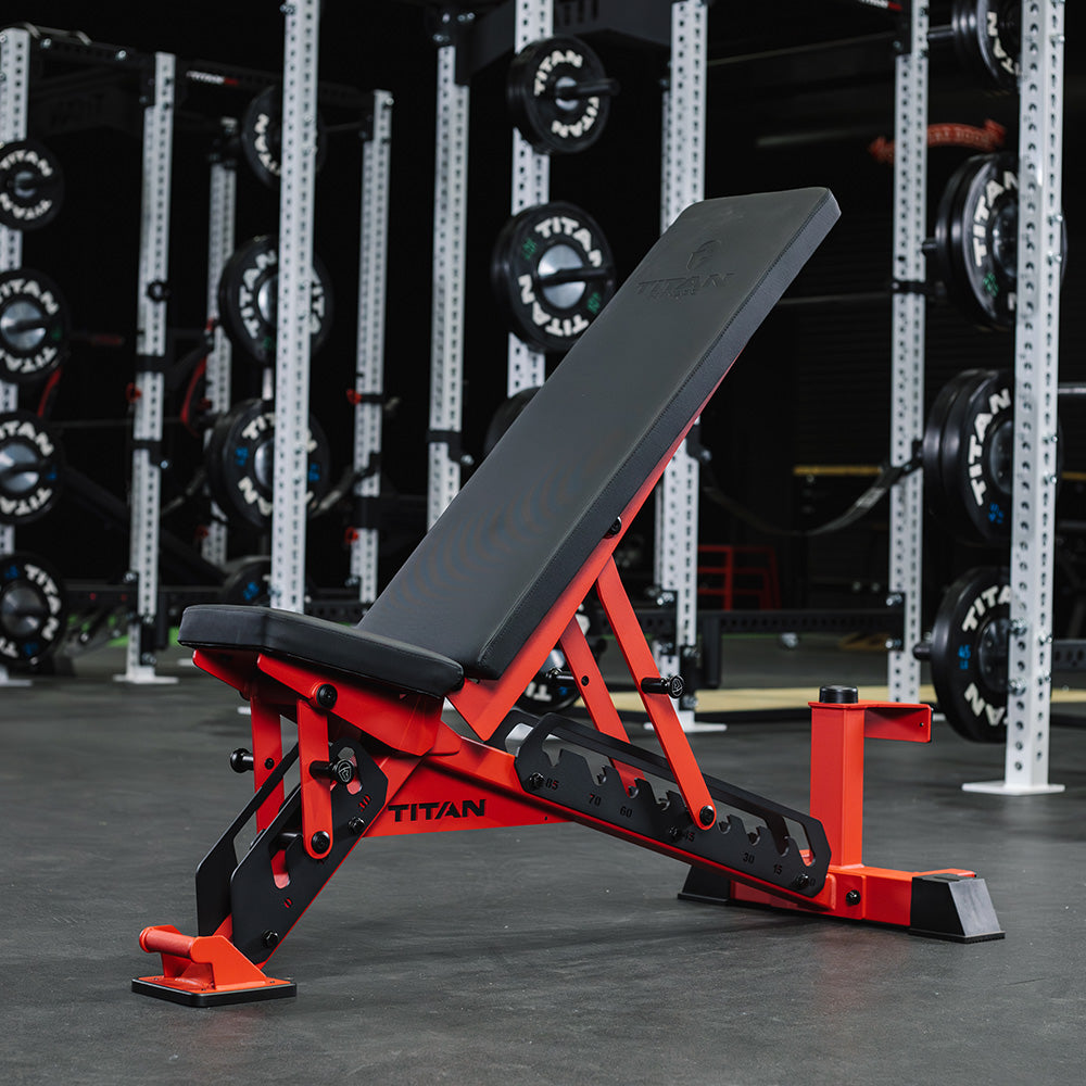TITAN Series Adjustable Bench | Red - view 44