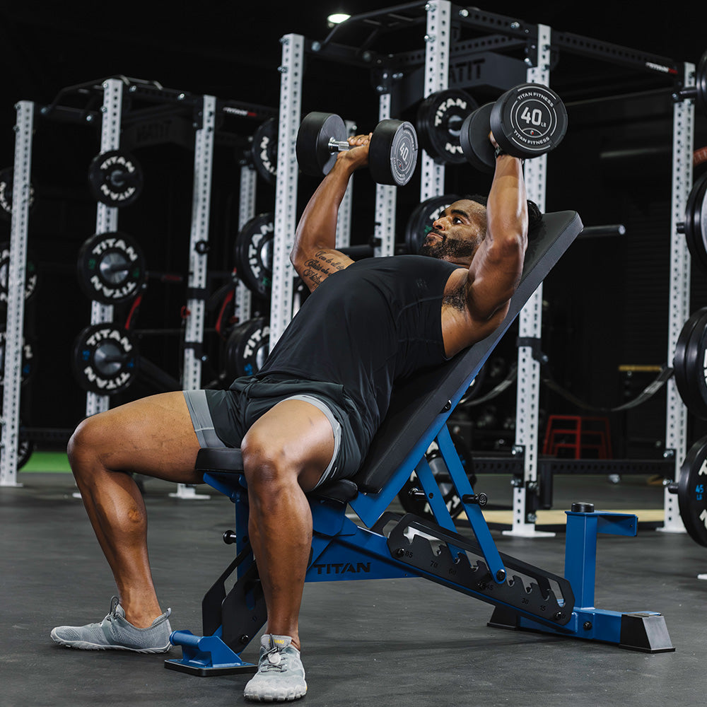 TITAN Series Adjustable Bench | Navy - view 16