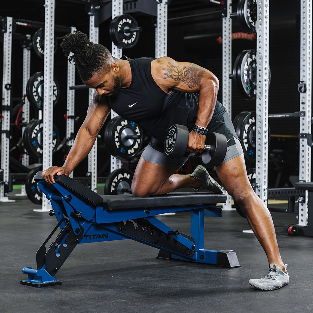 TITAN Series Adjustable Bench | Navy - view 19