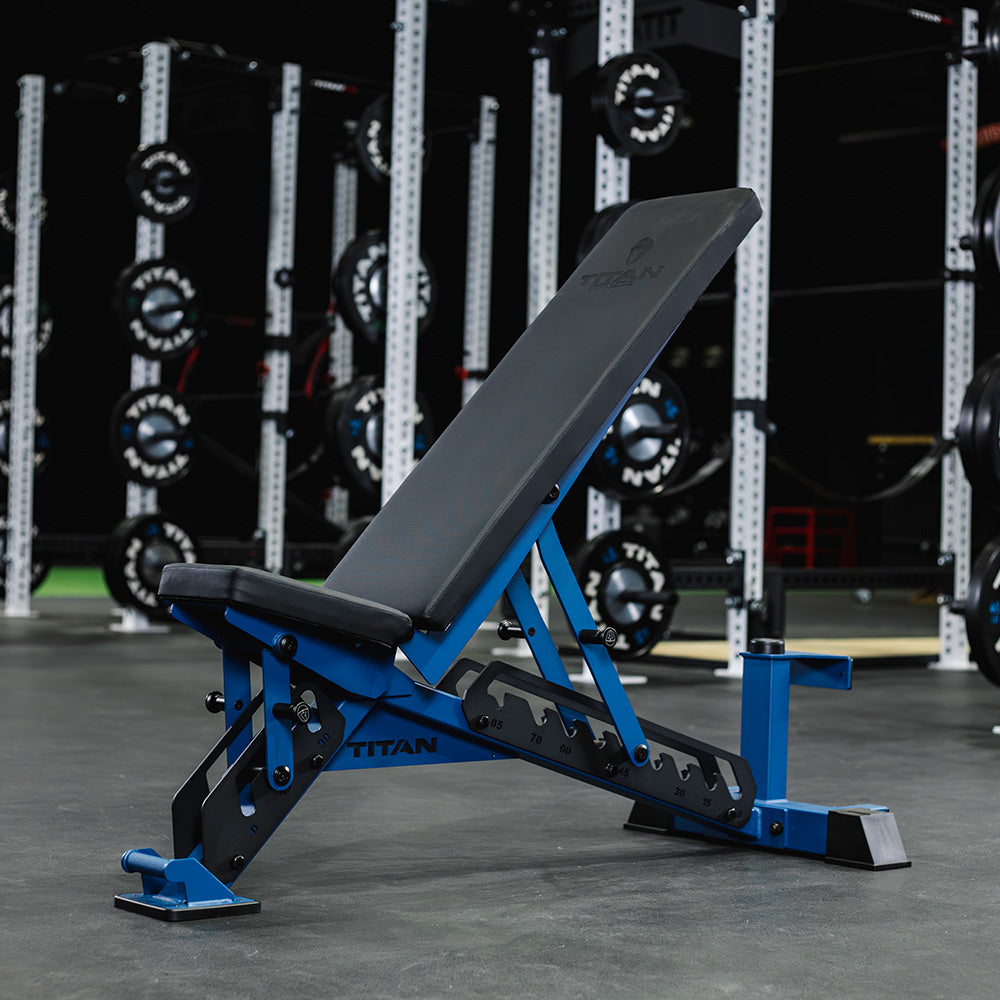 TITAN Series Adjustable Bench | Navy