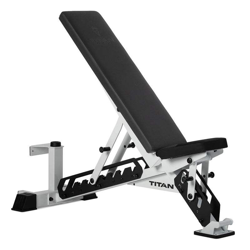 TITAN Series Adjustable Bench | White