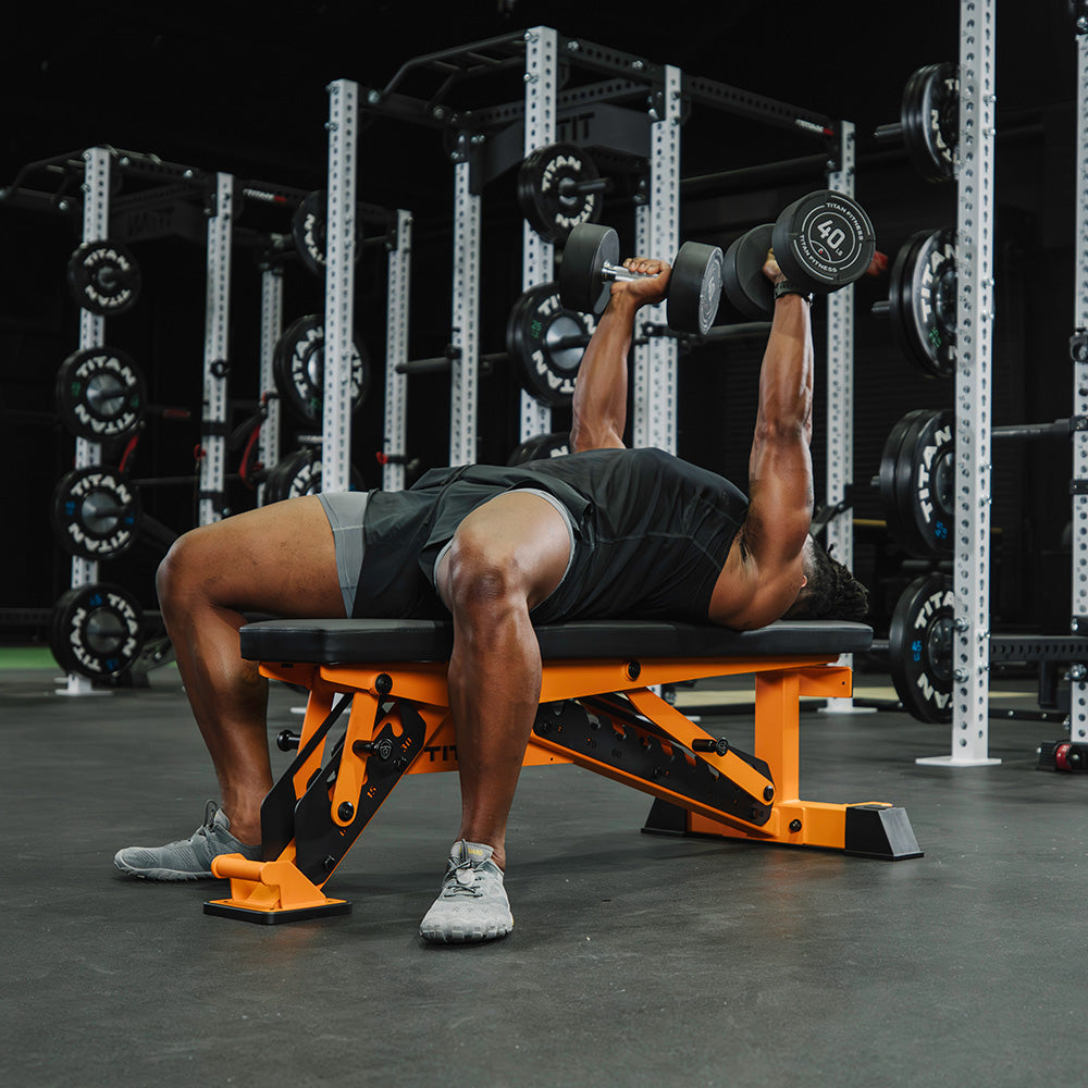 TITAN Series Adjustable Bench | Orange - view 29