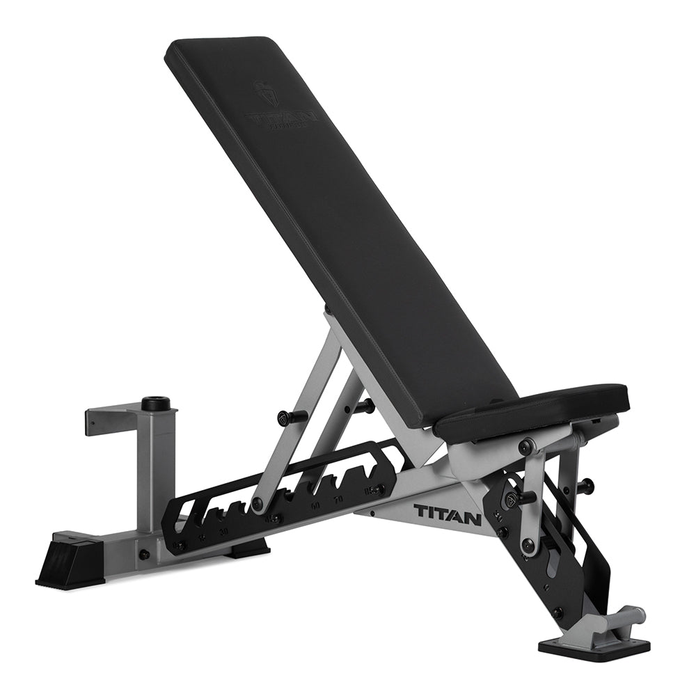 TITAN Series Adjustable Bench | Silver - view 50