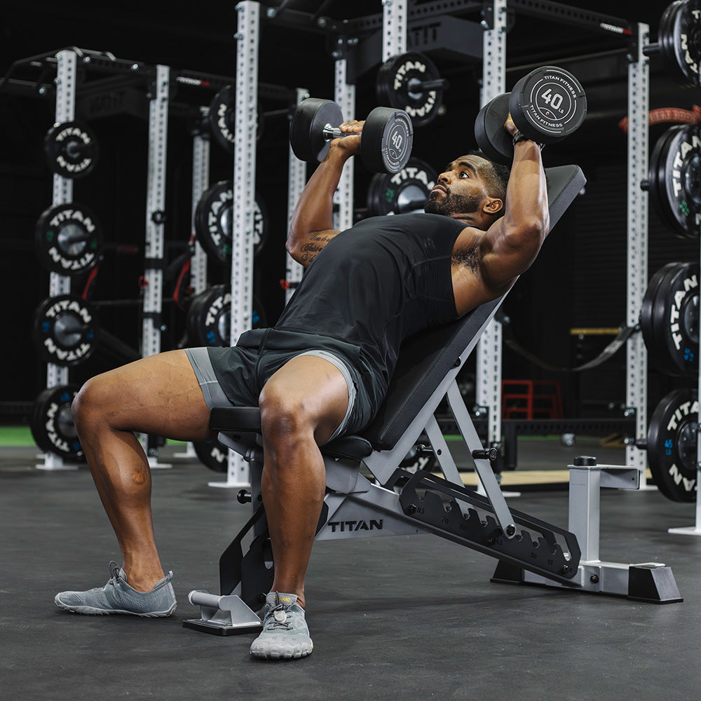 TITAN Series Adjustable Bench | Silver - view 51
