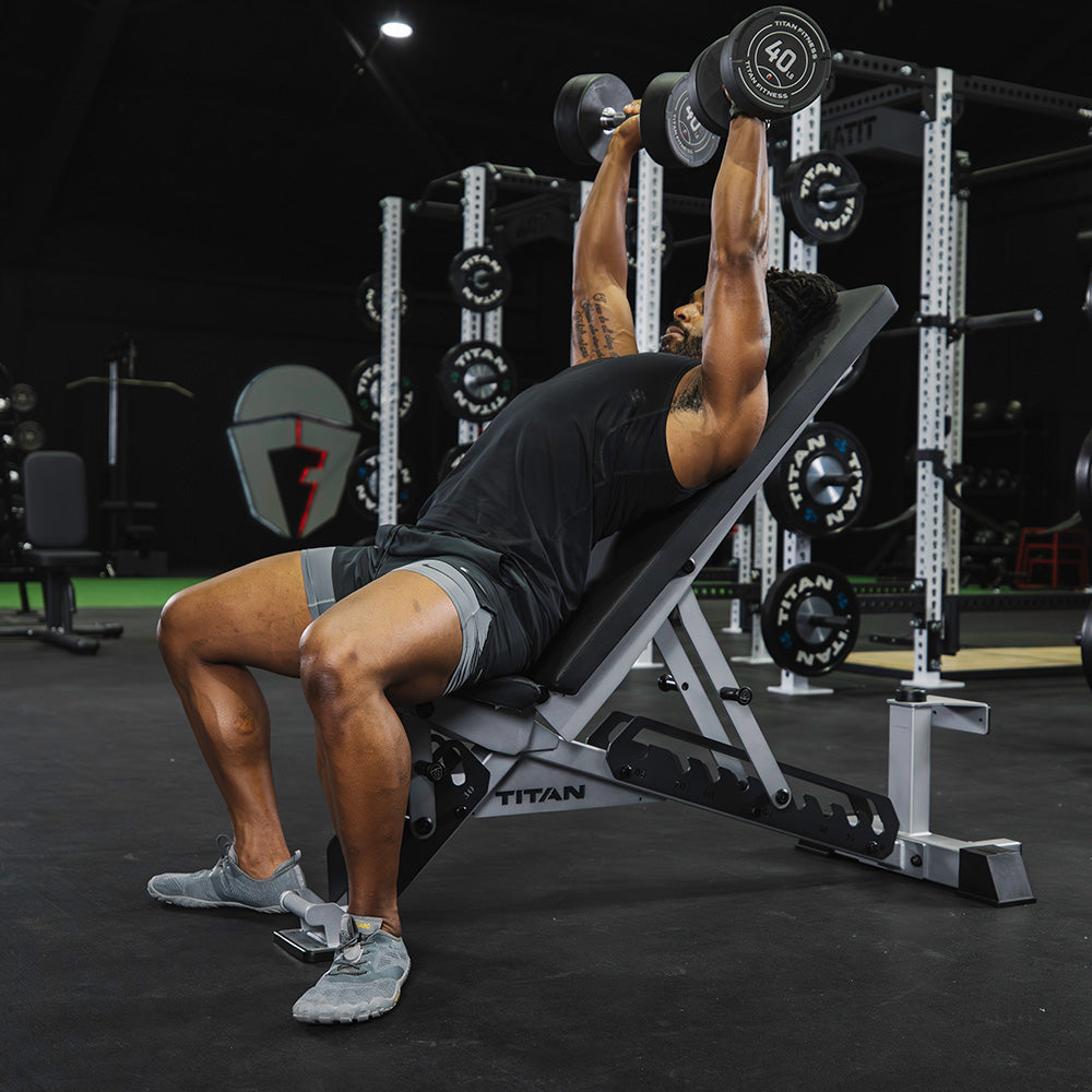 TITAN Series Adjustable Bench | Silver - view 52
