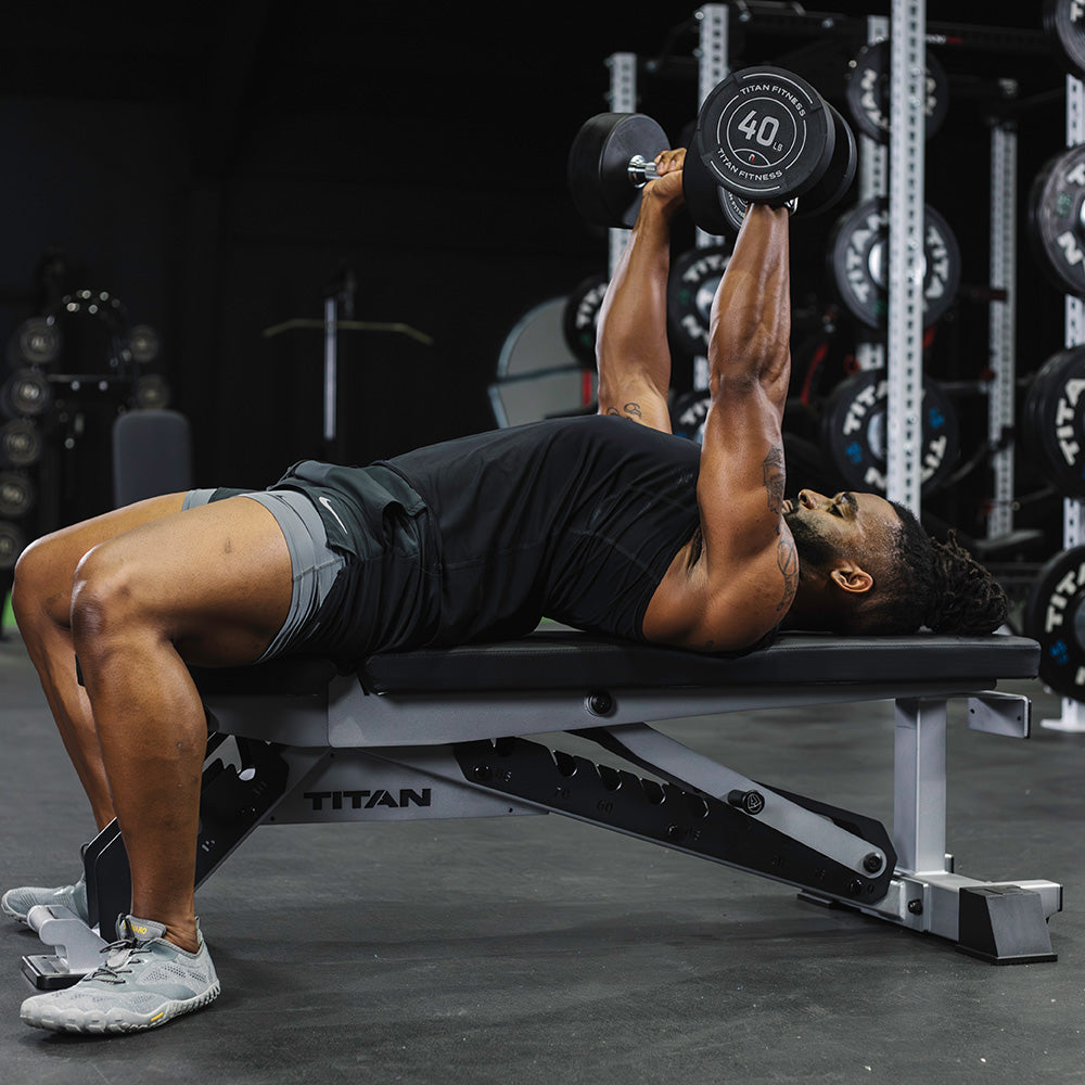 TITAN Series Adjustable Bench | Silver - view 53
