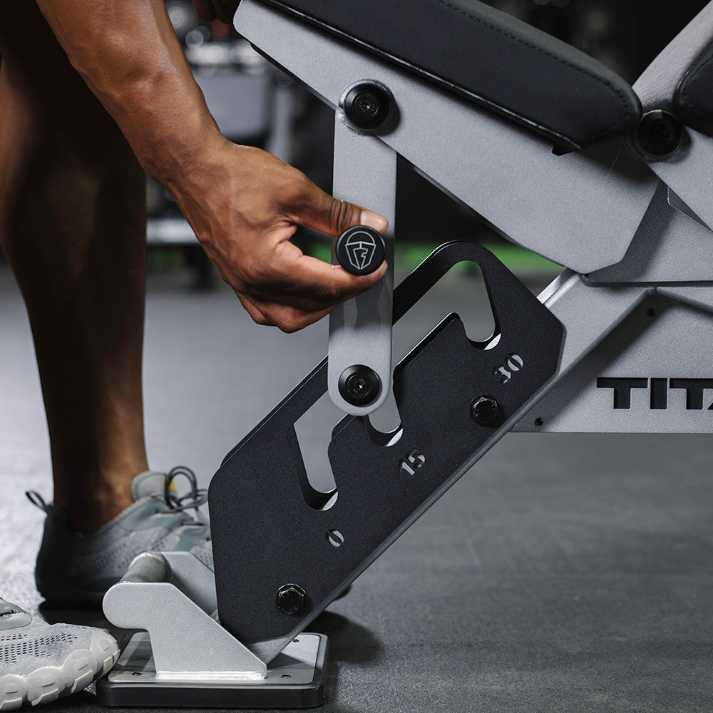 TITAN Series Adjustable Bench | Silver - view 58