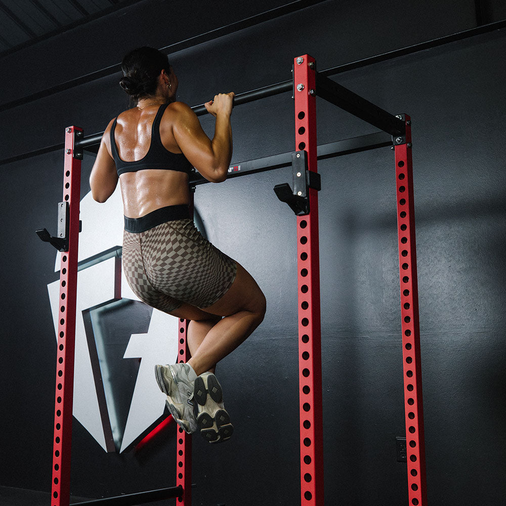 T-2 Series Power Rack | Red / 71in - view 25