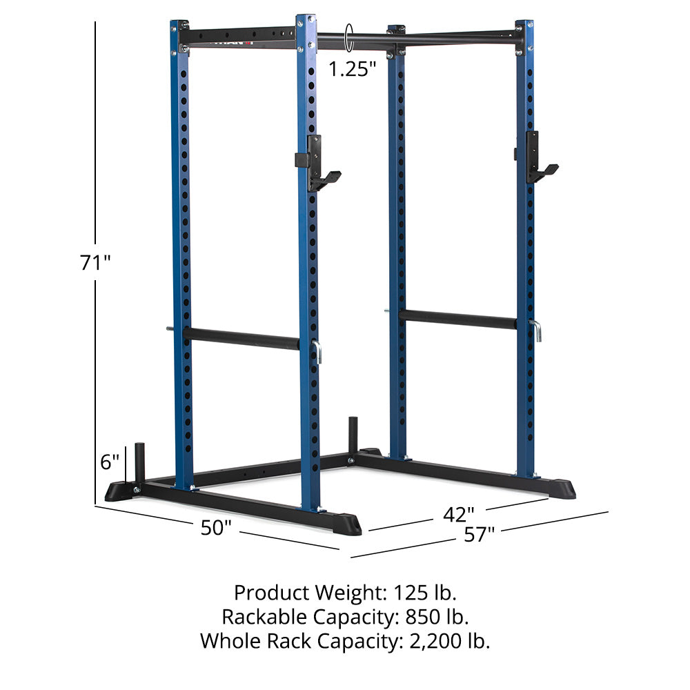 T-2 Series Power Rack | Navy / 71in - view 50